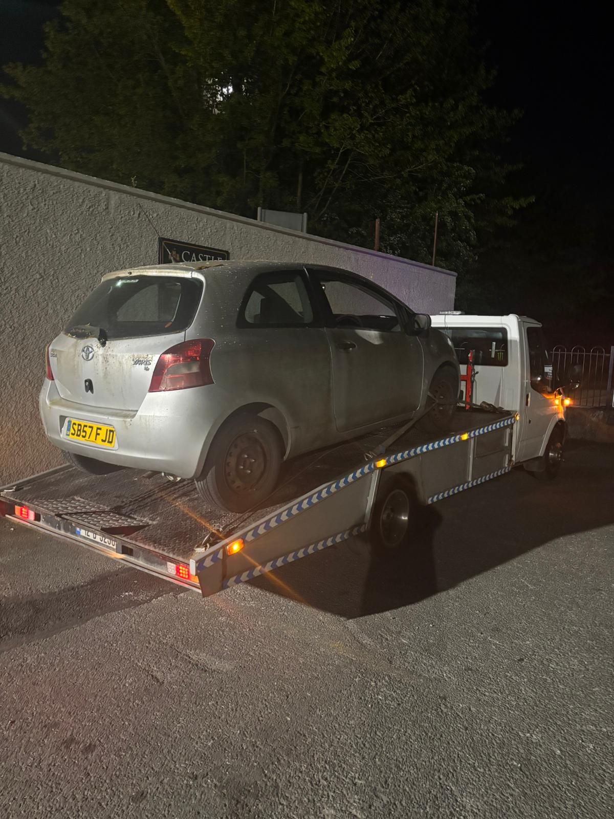 Honda Accord recovery