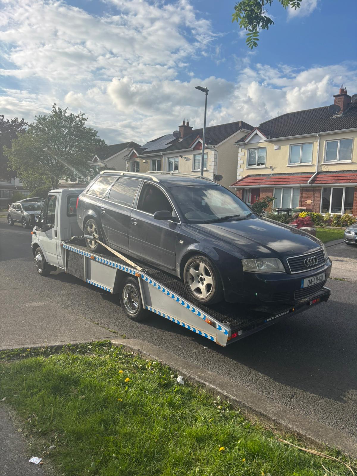 VW Caddy van recovery